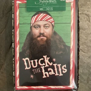 16 Karten Joyfully Yours Duck Dynasty Duck The Halls Box Weihnachten mit Umschlag 2013 - Bild 1 von 5