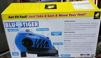 Blu Tiger Seated Compact Elliptical Machine- SOLD AS IS/Untested - Image 1 of 4