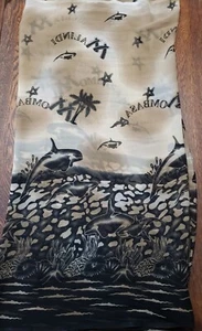African Fabric Scarf Mombasa Kenya - Picture 1 of 5