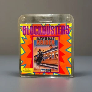 EXPRESS RAIDER Blockbusters Commodore 64 C64 Cassette Vintage Game - Picture 1 of 3