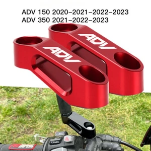 For Honda ADV150 ADV350 ADV 350 Rear View Mirror Mount Risers Extenders Adapters - Picture 1 of 23