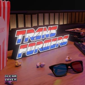 Letrero de luz Transformers Led Lightbox Rgb - Imagen 1 de 5