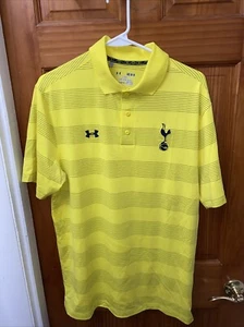 Under Armour Tottenham Hotspur Polo, Jersey, Shirt, Size Medium, Yellow - Picture 1 of 4