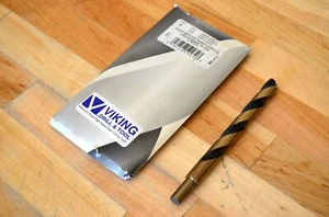 New 6-Pack Viking Drill & Tool 1/2" High Speed Jobber Length 135deg 3/8" Shank - Picture 1 of 9