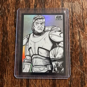 2022 Topps Chrome Star Wars Galaxy Hunter BV-88 Sketch Variation - Bild 1 von 2