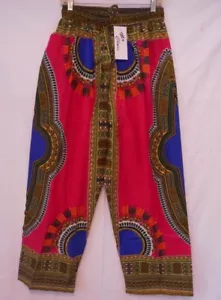 Dashiki Pants African Mens Womens  Cotton Aladdin Yoga Harem Unisex One size  - Picture 1 of 3