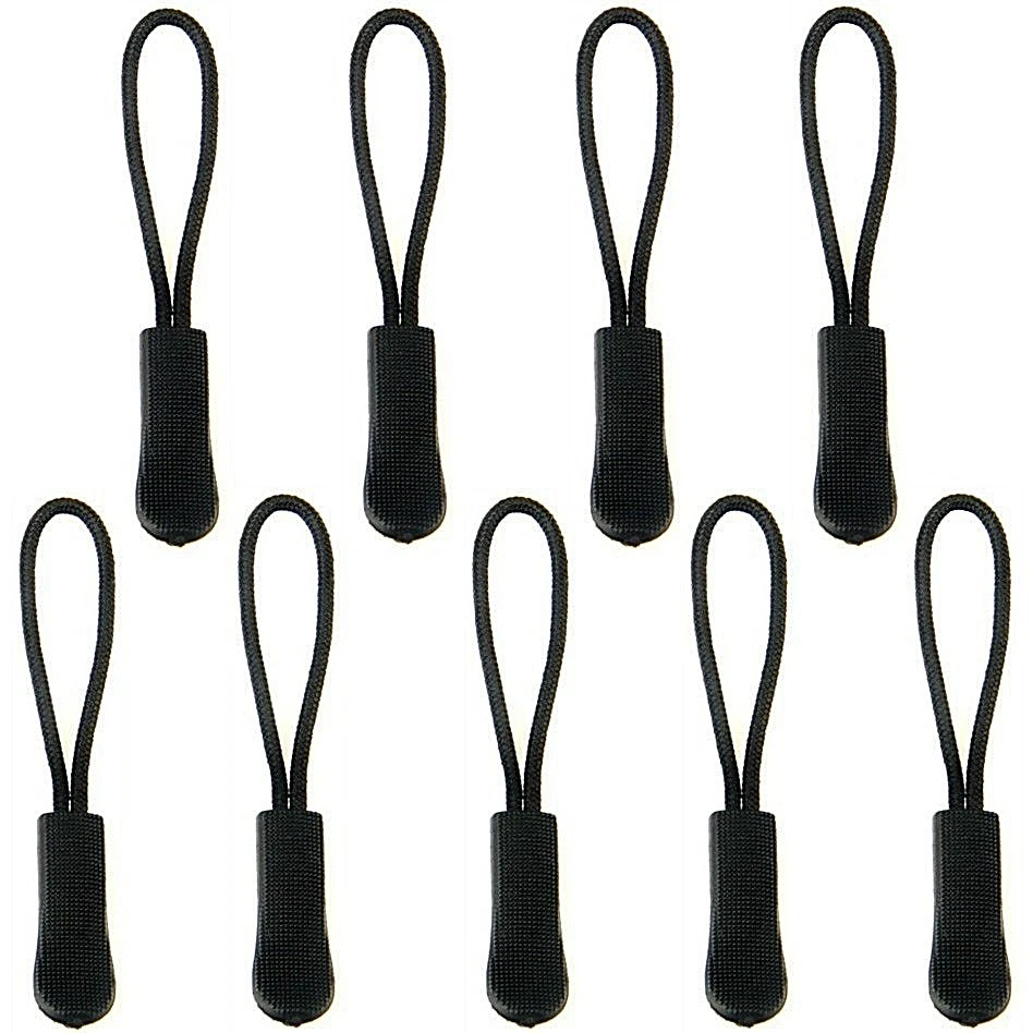 REPARATUR SET REIßVERSCHLUSSANHÄNGER PULL ZIPPER GUMMI REIßVERSCHLUß ERSATZ - Bild 1 von 1