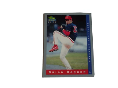 1993 Classic/Best #124 Brian Barber - Image 1 of 2