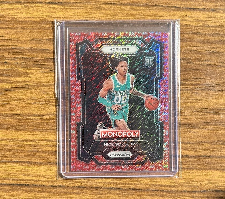 Nick Smith Jr 2023-24 Nba Panini Prizm Monopoly Red Shimmer  /100