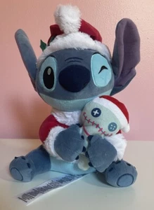 disney stitch plush Holiday stuffy 11 inch NWT Holding Scrump Doll - Imagen 1 de 7