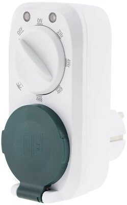 analoge Zeitschaltuhr mit Dämmerungs- & Countdown Funktion 16A IP44 für draussen - Bild 1 von 3