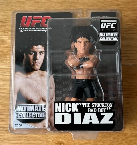 Nick Diaz Round 5 Figures SQUARE UFC MMA Diaz Brothers BMF NDA - RARE Cover