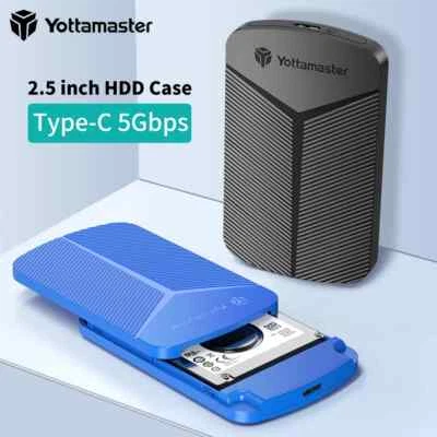 Yottamaster 2.5" Inch External Hard Drive Case Enclosure Caddy HDD SSD USB 3.0