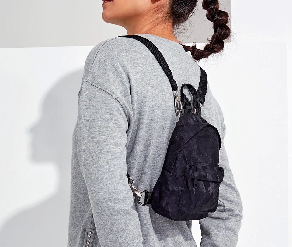 Mini zaino leggero e alla moda stampa camo style TriDri (RW6180) - Immagine 1 di 3