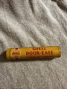 SCARCE SHELL DOOR EASE GAS OIL ADVERTISING CAN - Picture 1 of 13