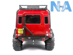 TRX4 Rear Bumper Alloy Hinged Spare Wheel Shackle Tow Hitch Crawler RC - Picture 1 of 12