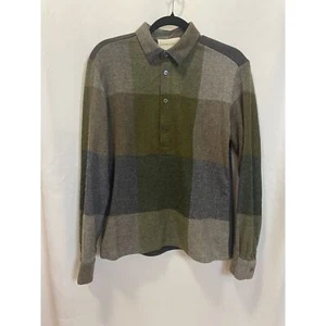 Stephan Schneider Wool Long Sleeve Check Polo Size 3 - Picture 1 of 3