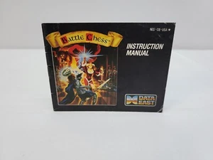 Battle Chess (Nintendo NES) Booklet / Manual Only - Picture 1 of 2