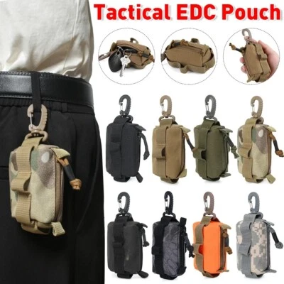 Тактический EDC мешок молнии ключ карты держатель мешок монета сумочки военного маленький бумажник - Изображение 1 из 4