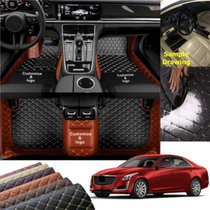 Fit For Audi Car Floor Mats All Series Luxury Carpets All Weather Custom Liners - Imagen 1 de 26