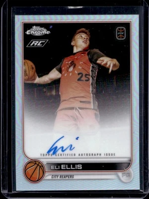 2022-23 Topps Chrome OTE Eli Ellis Auto RC Rookie #CA-EE1 - Image 1 of 2