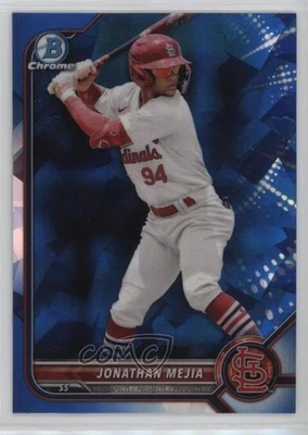2022 Bowman Chrome Draft Sapphire Edition Jonathan Mejia #BDC-186 - Image 1 of 2