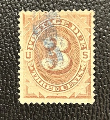 U.S. 1979  Post Postage Due, SC# J-3  used. #08-06034 - Image 1 of 2