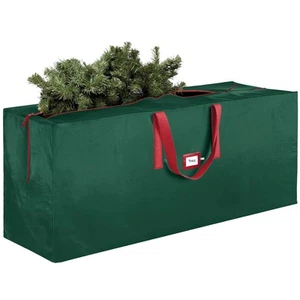 Borsa portaoggetti per albero di Natale resistente - 9 piedi verde - contiene 9 piedi - Foto 1 di 7