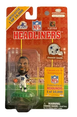 Emmitt Smith: Cowboys ~ Headliners NFL 1997 Limited Edition Football Figure - Image 1 of 2