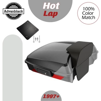 Paquete de maletero trasero Advanblak Hot Lap Razor Tour para Harley Touring/Softail Foto 1 de 4