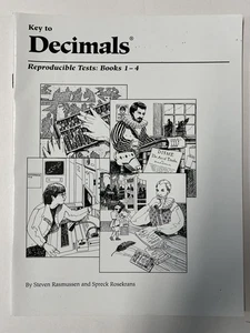 Key to Decimals Reproducible Tests Books 1-4~Key Curriculum Press~Math ~ A3 10 - Picture 1 of 4