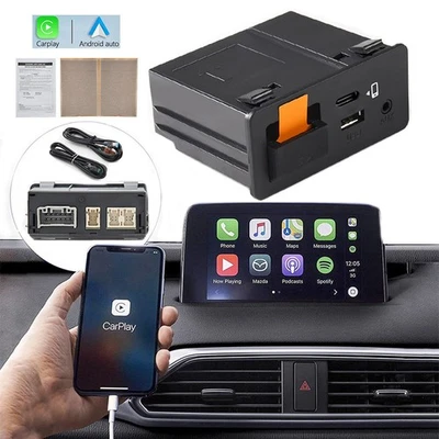 For Mazda Apple CarPlay and Android Car Auto Retrofit Kit 00008FZ34 TK78-66-9U0C - Imagem 1 de 4