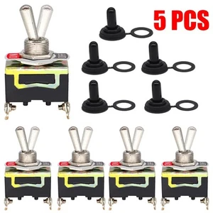 High Quality Toggle Switch Rocker Switch 12 Volt 5 Pcs Accessories Boost Control - Picture 1 of 13