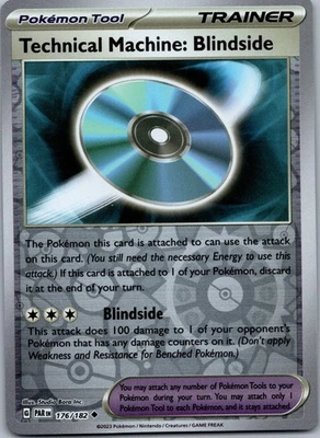 Technical Machine: Blindside Reverse Holo SV04: Paradox Rift 176/182 NM - Image 1 of 2