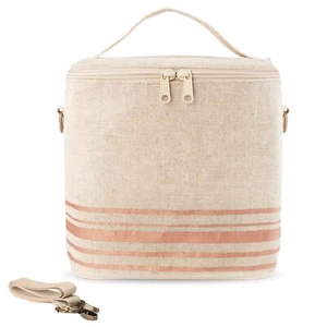 Large Tote Lunch Bag for Women Thermal Bag with Double Zipper Close and adjus... - Picture 1 of 6