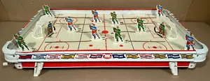Vintage 1960's Munro Games Hot Shot Hockey Tabletop Game New York vs Minnesota - Picture 1 of 14