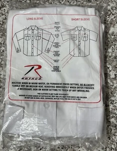 ROTHCO White Uniform Shirt - Picture 1 of 2
