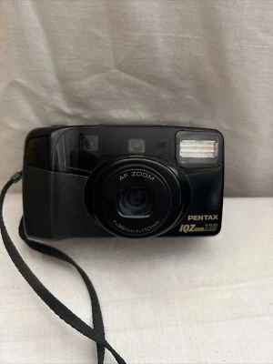 Pentax IQZoom 110 Point & Shoot 35mm Film Camera, Selling for Parts - Image 1 of 4