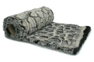 Kunstfell 3D-Kieselsteine, Grau 50 x 160 cm - Bild 1 von 4