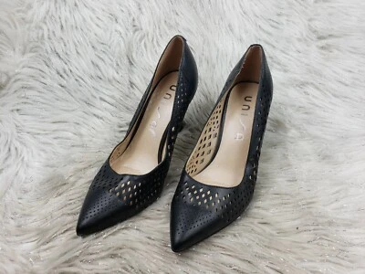 UNISA Black Casual Cut Outs Heels Size 7 M — 第 1/4 张图片