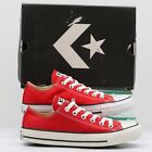 CONVERSE CHUCK TAYLOR UNISEX TRAINERS UK 5 EU 37.5 RED WHITE RRP £80 OC