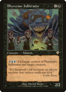 DAMAGED Phyrexian Infiltrator 116 Invasion INV MTG - Picture 1 of 1
