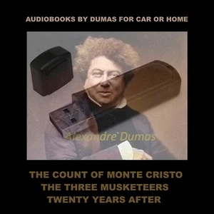 THE COUNT OF MONTE CRISTO AUDIOBOOK & MORE BY A DUMAS ON A USB FLASH DRIVE! - Picture 1 of 3