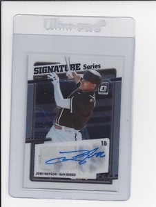 2020 Panini Donruss Optic Signature Series #SS-JN Josh Naylor Auto Autograph