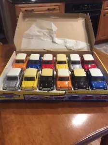 Set Of 12 Die Cast Mini Cooper Pull Back Action Cars No Batteries Needed Gift - Picture 1 of 12