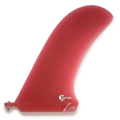 CULTURE SUPPLY CO. Culture Surfboards Signature Hatchet Fiberglass 9" Center Fin