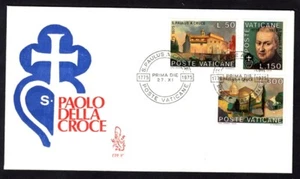 Busta 1975 - LOTTO/13150 - VATICANO - SAN PAOLO DELLA CROCE - BUSTA FDC - Imagen 1 de 1