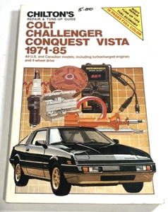 Chilton 7037 Dodge Colt Challenger Conquest Vista 1971-1988 Repair Manual - Imagen 1 de 3