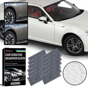 *12x For Car Scratches Nano Magic Cloth Scratch Remover New - Picture 1 of 13