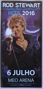 Rod Stewart Concert Promo Folded Leaflet Flyer Poster 2016 - Picture 1 of 3